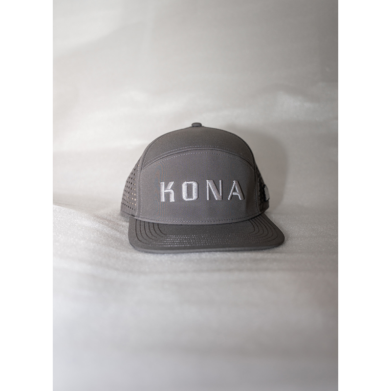 Kona Original H2O Vattenavvisande Grå Keps – Flytande, Ventilerande, Formbar Skärm