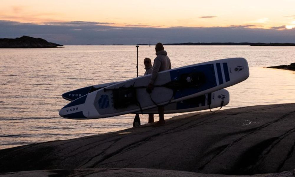 Bästa SUP-brädan för teknikutveckling: Kona Core 12.6