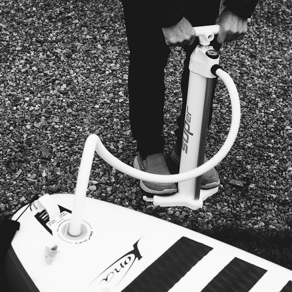 Håll din SUP-bräda pumpad!