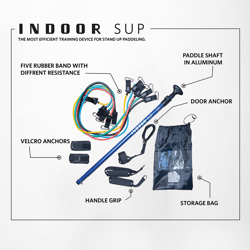 Kona Indoor SUP Träningskit – Effektiv Paddling Hemma för Teknik och Styrka