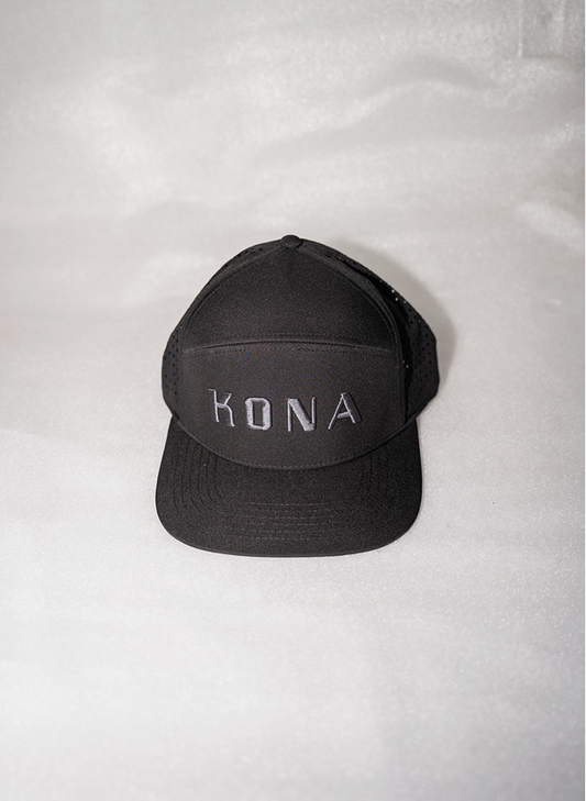 Kona Original H2O Vattenavvisande Keps – Svart Ocean, Flytande, Andningsbar, Formbar Skärm