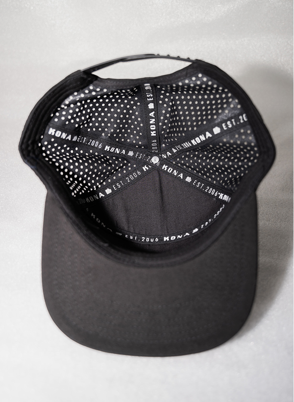 Kona Original H2O Vattenavvisande Keps – Svart Ocean, Flytande, Andningsbar, Formbar Skärm