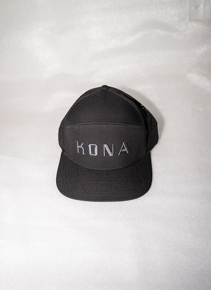Kona Original H2O Vattenavvisande Keps – Svart Ocean, Flytande, Andningsbar, Formbar Skärm