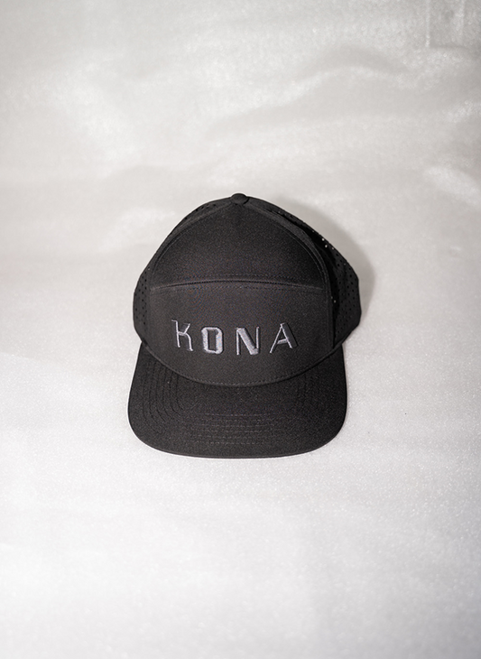 Kona Original H2O Vattenavvisande Keps – Svart Ocean, Flytande, Andningsbar, Formbar Skärm