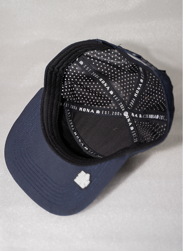 Kona Original Hydrofobisk Sportkeps – Vattenavvisande, Flytande, Andas, Slitstark Deep Blue Ocean