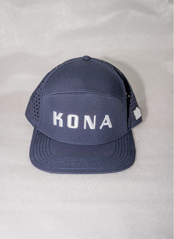 Kona Original Hydrofobisk Sportkeps – Vattenavvisande, Flytande, Andas, Slitstark Deep Blue Ocean
