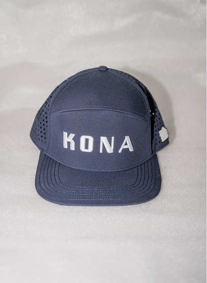 Kona Original Hydrofobisk Sportkeps – Vattenavvisande, Flytande, Andas, Slitstark Deep Blue Ocean