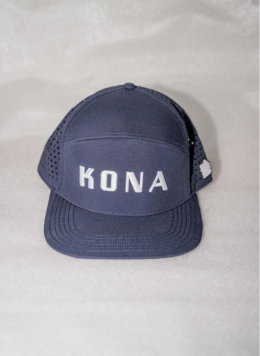 Kona Original Hydrofobisk Sportkeps – Vattenavvisande, Flytande, Andas, Slitstark Deep Blue Ocean