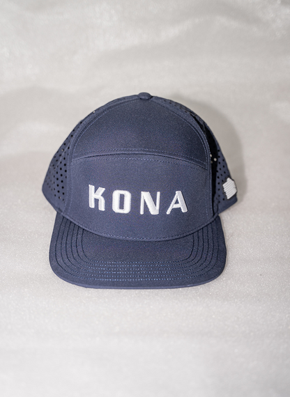 Kona Original Hydrofobisk Sportkeps – Vattenavvisande, Flytande, Andas, Slitstark Deep Blue Ocean