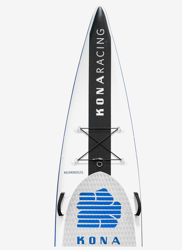 Kona Numinous JR Air SUP 12.6 x 24 Kolfiberförstärkt Uppblåsbar Paddelbräda för Ungdom