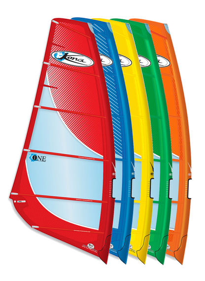 Kona One Vindsurfingrigg, Prestandasegel för Lätt till Hård Vind, Justerbar & Effektiv