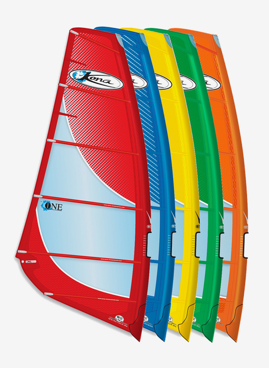 Kona One Vindsurfingrigg, Prestandasegel för Lätt till Hård Vind, Justerbar & Effektiv