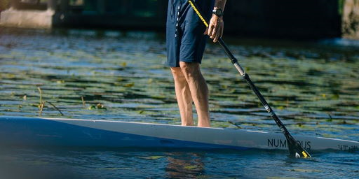 Choosing the right paddle for training and racing in SUP 